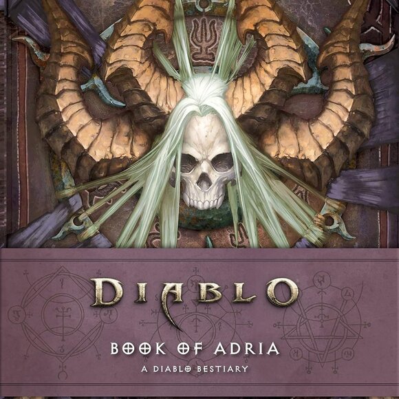 NWOT Diablo Book of Adria: A Diablo Bestiary Hardcover Robert Brooks Matt Burns - Picture 1 of 5